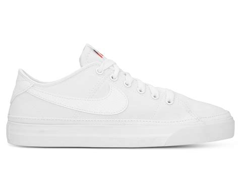 White Canvas Shoes. Nike AU